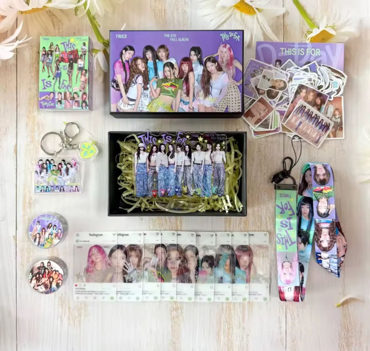 Caja Regalo Accesorios Twice Album This Is For Kpop Calidad