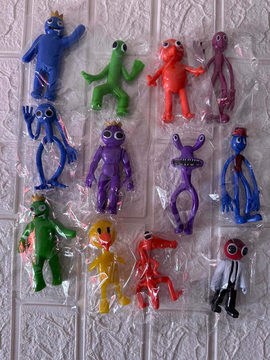 Pack 12 Figuras De Rainbow Friends Roblox | DYSHOPNOW