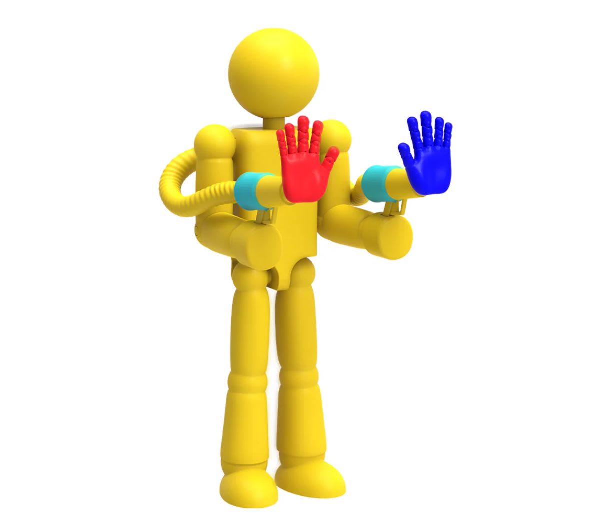 Figura De Acción Player Grabpack Poppy Playtime Original DYSHOPNOW