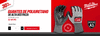 product guantes de poliuretano de alta destreza con nivel de corte 3 talla l milwaukee 48 73 8732