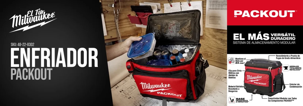 product enfriador milwaukee packout