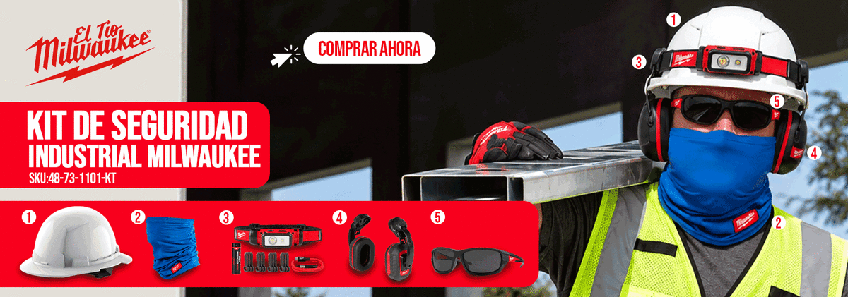 product kit de seguridad industrial milwaukee