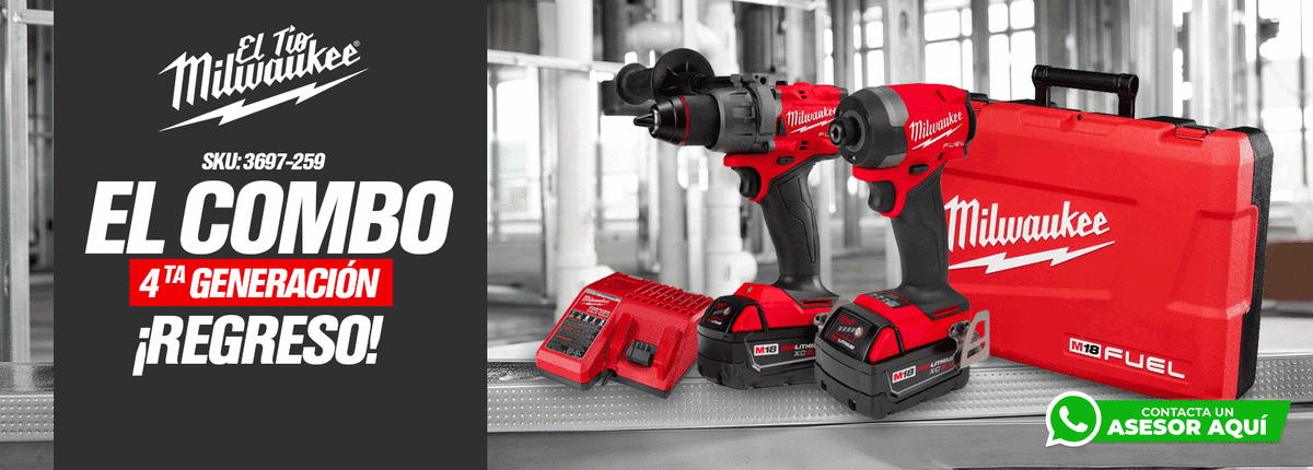 product combo brushless milwaukee fuel m18 taladro percutor 1 2 atornillador de impacto 1 4 4gen