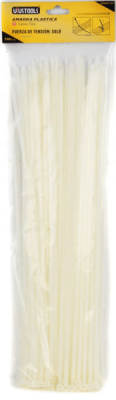 PRECINTO CINTILLO DE PLASTICO 4.8MM X 200MM X 100UNID UYUSTOOLS