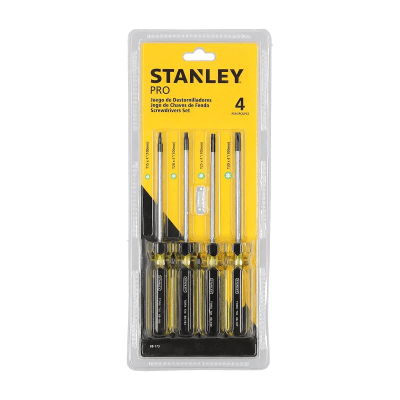 DESARMADORES 4 PCS STANLEY