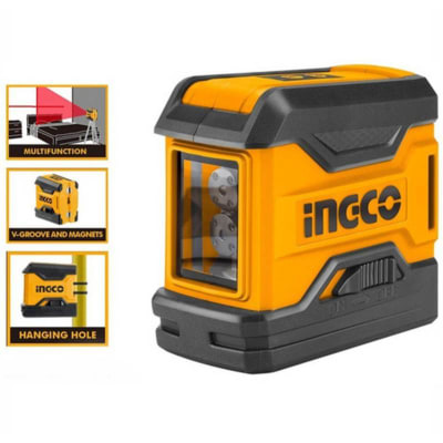 NIVEL LASER IMANTADO AUTONIVELANTE INGCO CUBO HLL156508