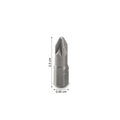 Punta pozidriv #2x25mm x 1 und BOSCH