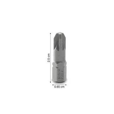 PUNTA POZIDRIV #3X25MM X 1 UND BOSCH