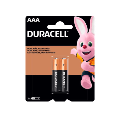 PILAS DURACELL AAA 2 BLISTER 2UN