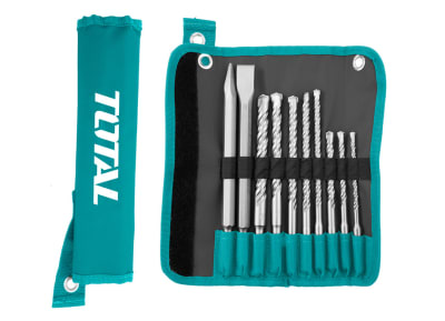 JUEGO 8 BROCAS + 2 CINCELES SDS PLUS ROTOMARTILLO