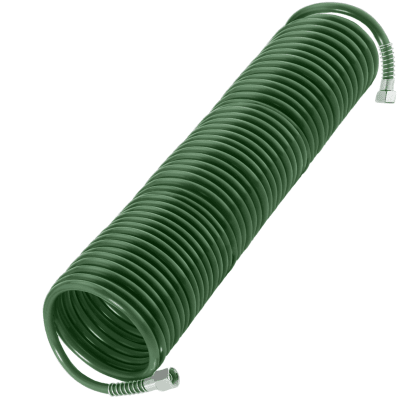 MANGUERA DE AIRE TIPO RESORTE VERDE 15M JADEVER / JDQG1915