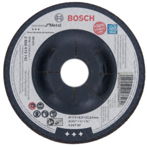 DISCOS DE DESBASTE STANDARD 115X6X22.23MM PARA METAL, BOSCH 2608619743