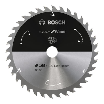 DISCO DE SIERRA STANDARD PARA MADERA 6-1/2