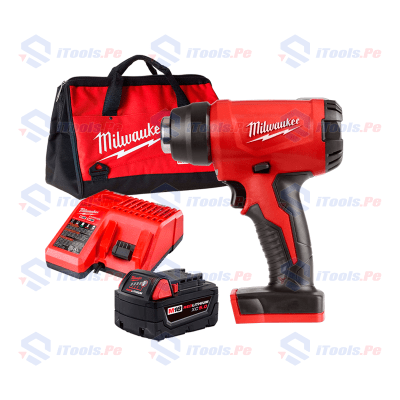“Combo Milwaukee M18 FUEL™ |Pistola de calor inalambrica + Bolsa Pro”