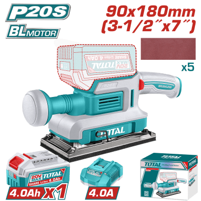LIJADORA ACABADOS 20V TOTAL - TFSLI20313