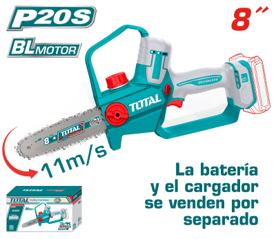 MINI SIERRA INALAMBRICA 20V 8” (20CM) 11M/S TOTAL/ TGSLI2088