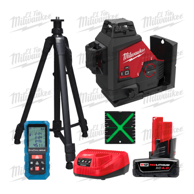 KIT PRO LASER 360° MILWAUKEE 3632-21-PRO