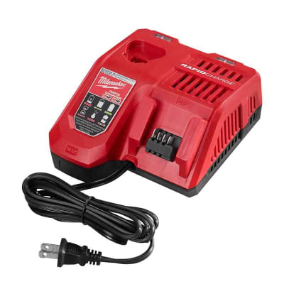 CARGADOR DE BATERIA RAPIDO MULTI VOLTAJE M18 - M12 MILWAUKEE - 220V