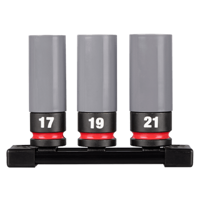 JUEGO DE DADOS DE 1/2 ” CON ACCIONAMIENTO SHOCKWAVE 3 PCS. MILWAUKEE / 49-66-7830