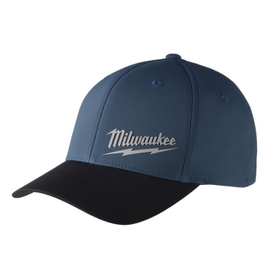 GORRA AZUL AJUSTADA DE ALTO RENDIMIENTO WORKSKIN™ MILWAUKEE/ 507BLSM