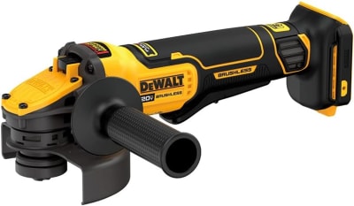 AMOLADORA ANGULAR DEWALT FLEXVOLT ADVANTAGE 20V MAX, CON INTERRUPTOR DE PALETAS, 4-1/2 PULGADAS A 5