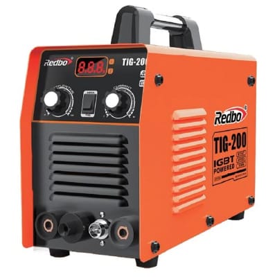 SOLDADORA INVERSORA TIG 200A REDBO ALTA FRECUENCIA Y PULSADO