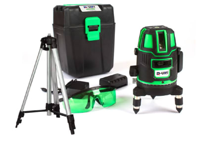 NIVE LASER 5 LINEAS VERDE + TRIPODE 1.20MT R-UMI-05L