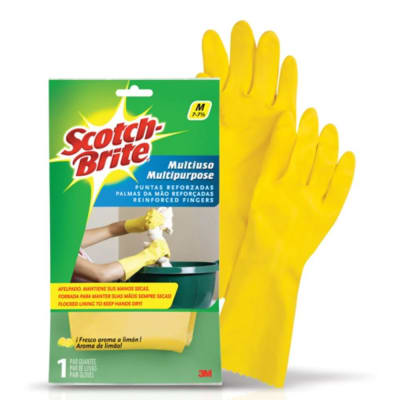 GUANTES DE LIMPIEZA TALLA M  SCOTCH - BRITE / 200223K2A