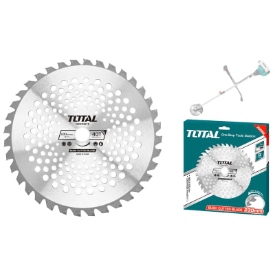 DISCO DE CORTE 230MM 9 40D PARA ARBUSTOS TOTAL