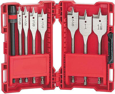 Juego de brocas de planas, 8 piezas 49-22-0175