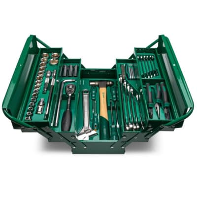 CAJA DE HERRAMIENTAS DE METAL 70PCS ST95104A70-6 SATA