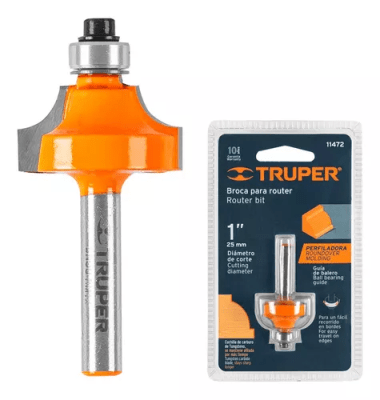 Fresa redondeadora de moldura, 1