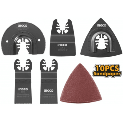 SET 15 REPUESTOS PARA MULTI HERRAMIENTA INGCO MF3008 300W