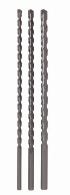 SET DE 3 BROCAS PARA CONCRETO X 40 CM ( 8 ,10 ,12 MM)