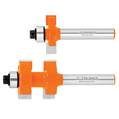 JUEGO DE MACHIMBRADOR 3/4 CON RODAJE, TRUPER