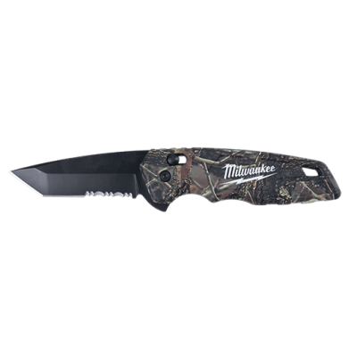 NAVAJA PLEGABLE CON RESORTE FASTBACK™ CON DISEÑO DE CAMUFLAJE MILWAUKEE / 48-22-1535