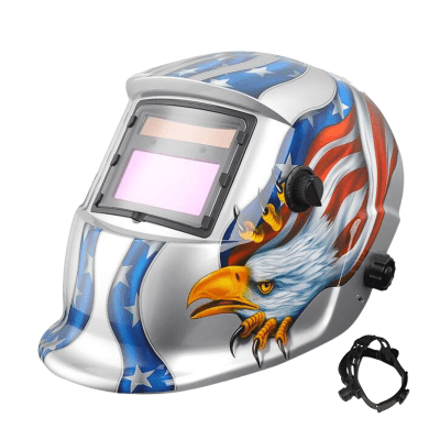 MASCARA DE SOLDAR FOTOSENSIBLE AUTOMATICO CON DISEÑO REDBO