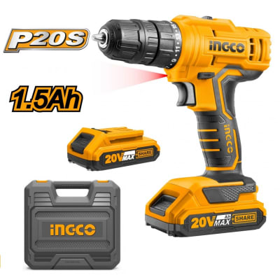 ATORNILLADOR 20V 1.5 AH P20S SUPER SELECT INGCO CDLI20012
