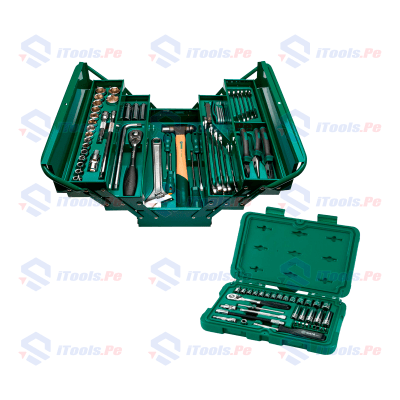 Combo Caja de Herramientas 106 Piezas  1/2