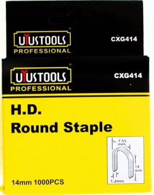 Grapas Para Engrapadora Redonda 14Mm 1000Pc/Set