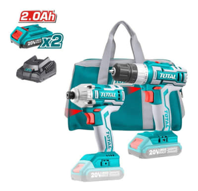 TALADRO ATORNILLADOR + ATORNILLADOR IMPACTO 1/2