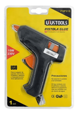 Pistola Silicona Caliente 60w Uyustools + Barras Silicona