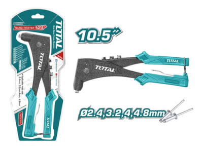 REMACHADORA POP MANUAL 10.5'' CON FIJA + 4 BOQUILLAS TOTAL - THT32105