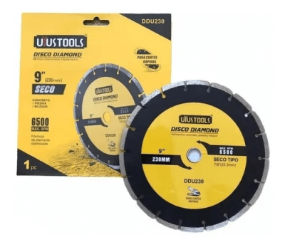 DISCO DIAMANTADO SECO 230MM 9 UYUSTOOLS