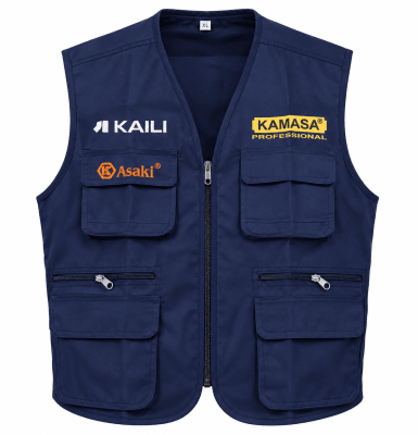 CHALECO KAMASA PROFESIONAL AZUL TALLA XL
