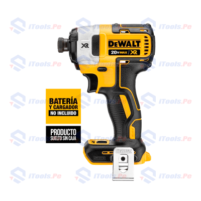 Atornillador de impacto dcf887b brushless 3 veloc 1/4 pulg 20v max dewalt S/CAJA