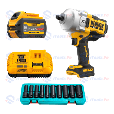 KIT LLAVE DE IMPACTO 1/2 1632NM//DCF961B-KT