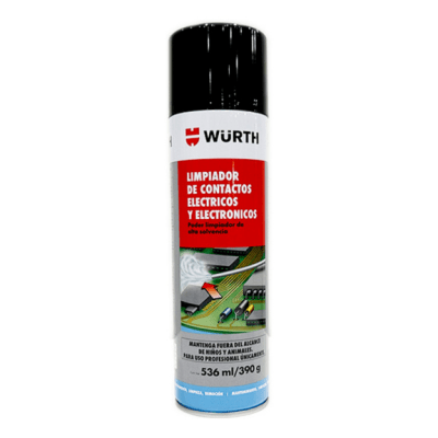 LIMPIADOR DE CONTACTOS ELECTRICOS 536 ML WURTH / 0893961