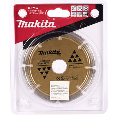 DISCO DIAMANTADO SEGMENTADO 125 X 20 MM PARA MARMOLERA