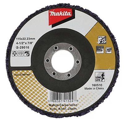 Disco y limpieza y remoción P/INOX 4 1/2